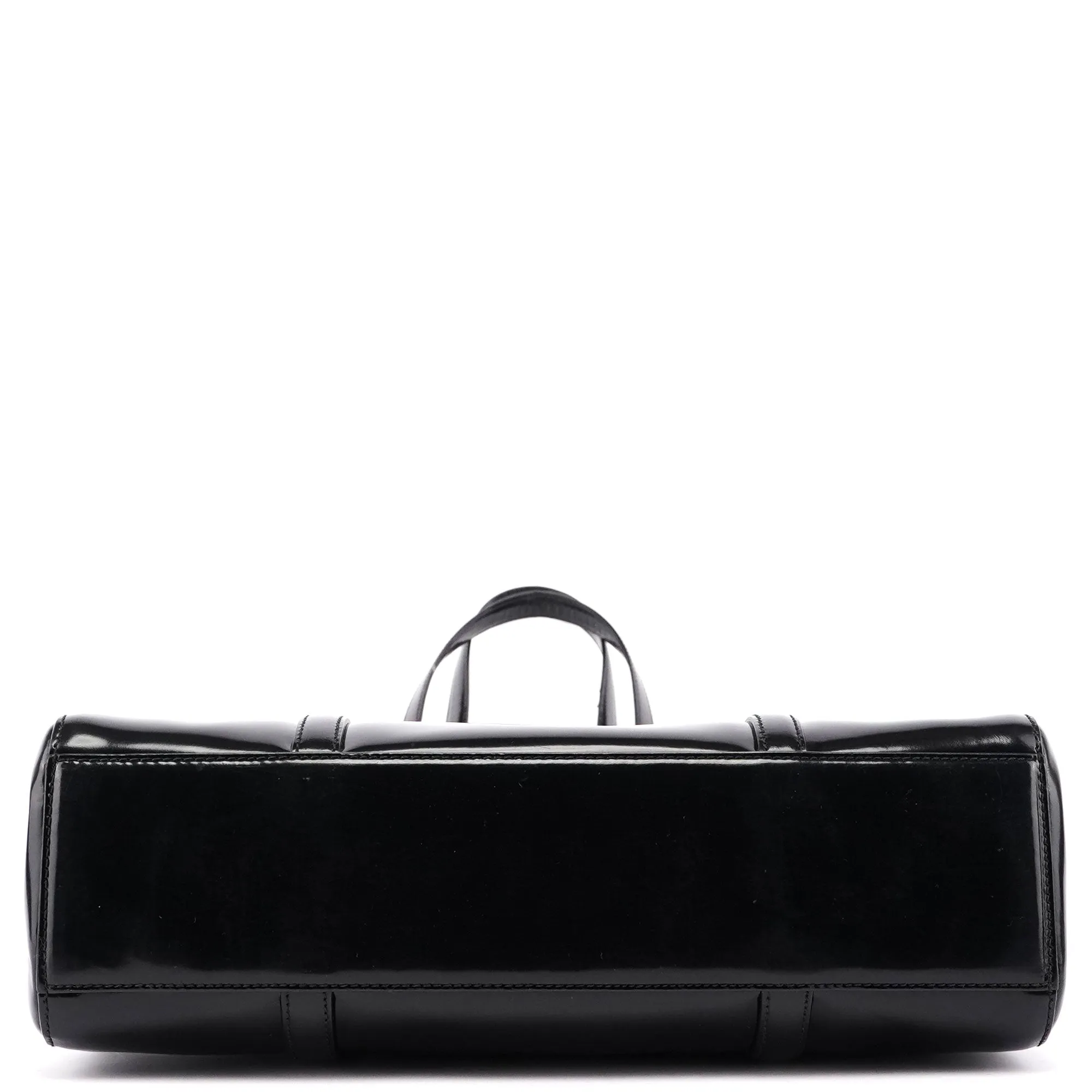 1995 Black Spazzolato Tote Bag