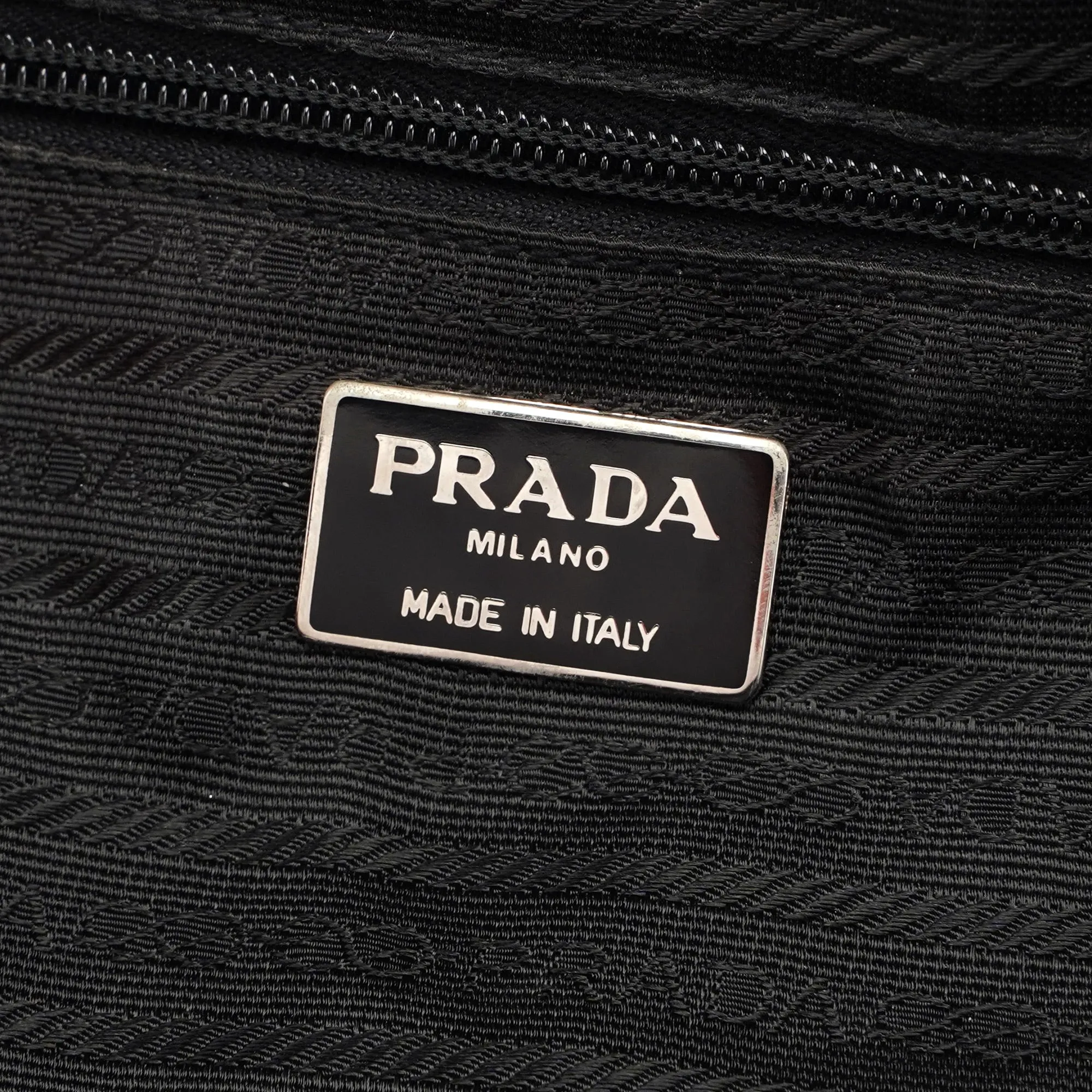 1995 Black Spazzolato Tote Bag