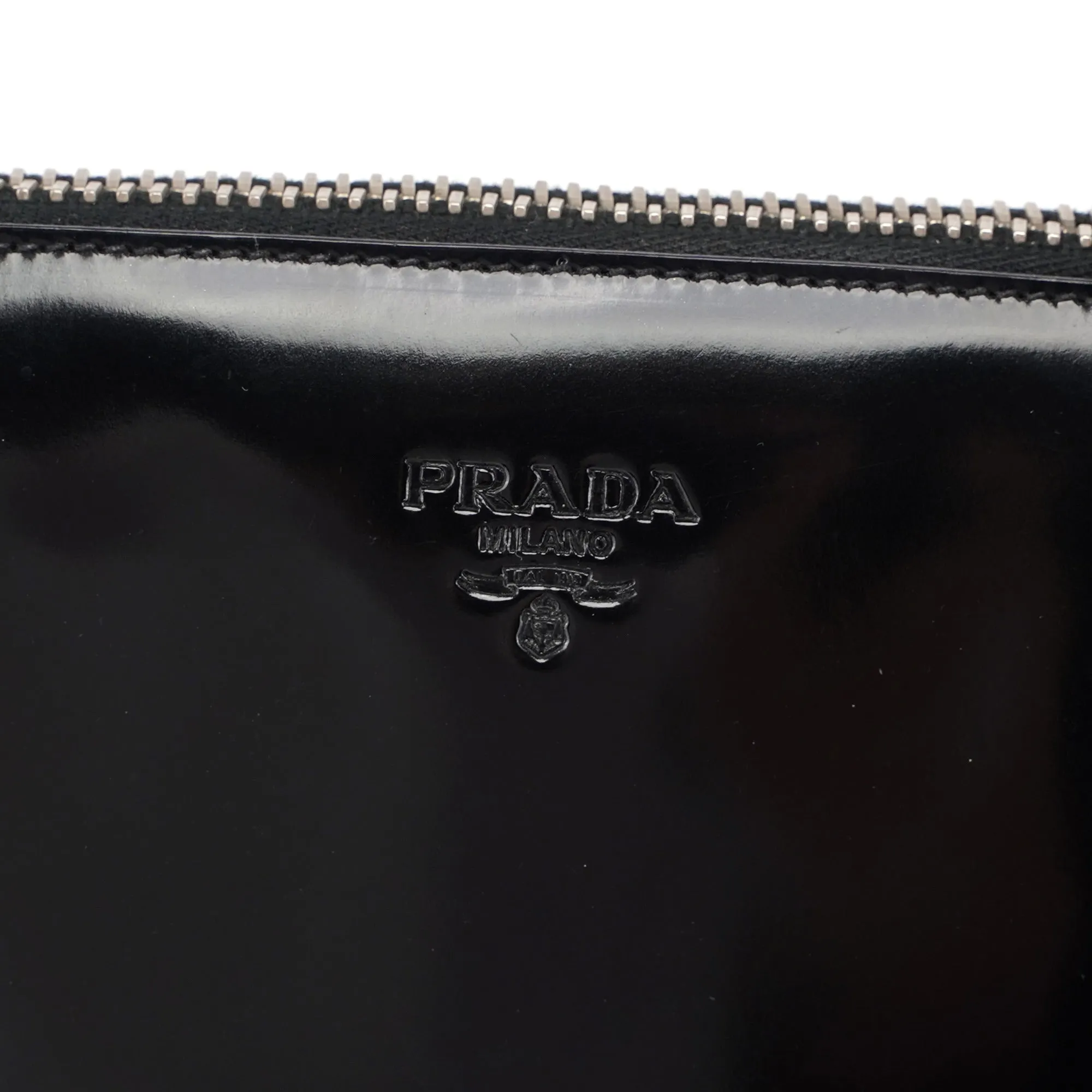 1995 Black Spazzolato Tote Bag