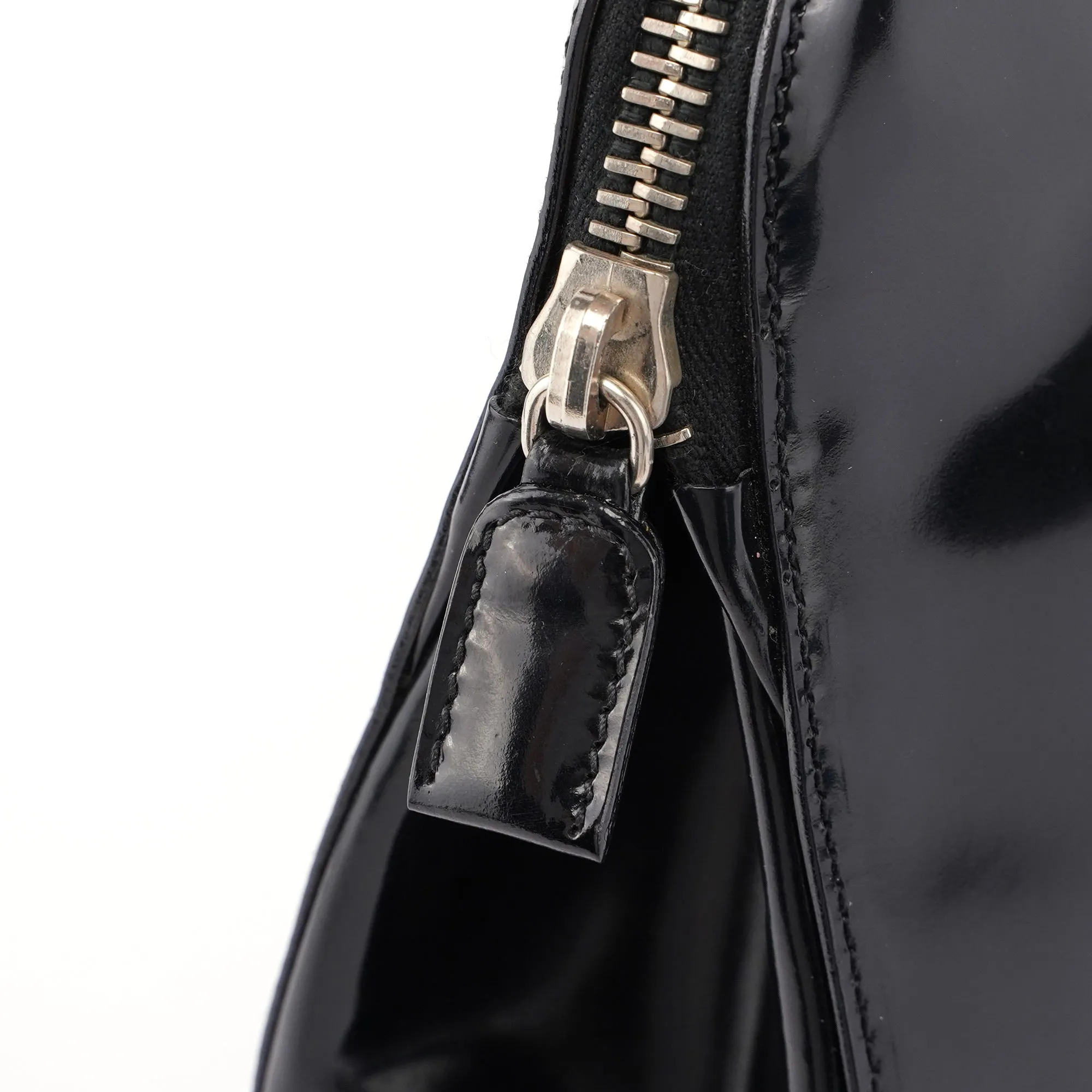 1995 Black Spazzolato Tote Bag