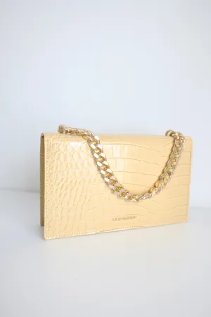 Athena Chain Crossbody - Yellow
