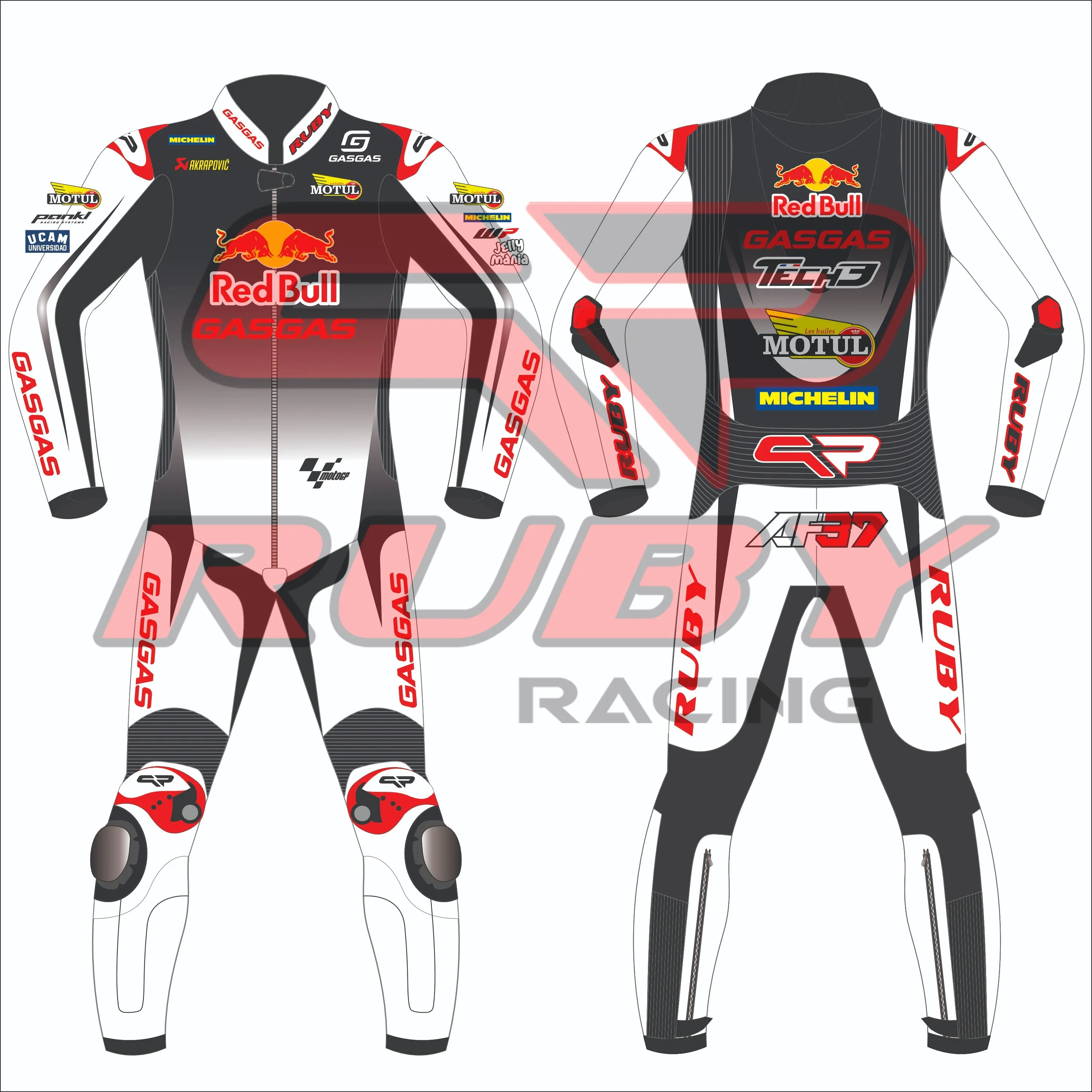 Augusto Fernandez Motorbike Race Suit BritishGp 2024