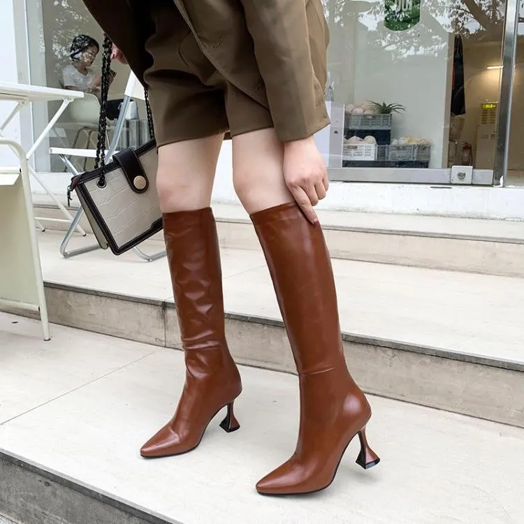 Autumn And Winter Stiletto Heel High Boots, Female