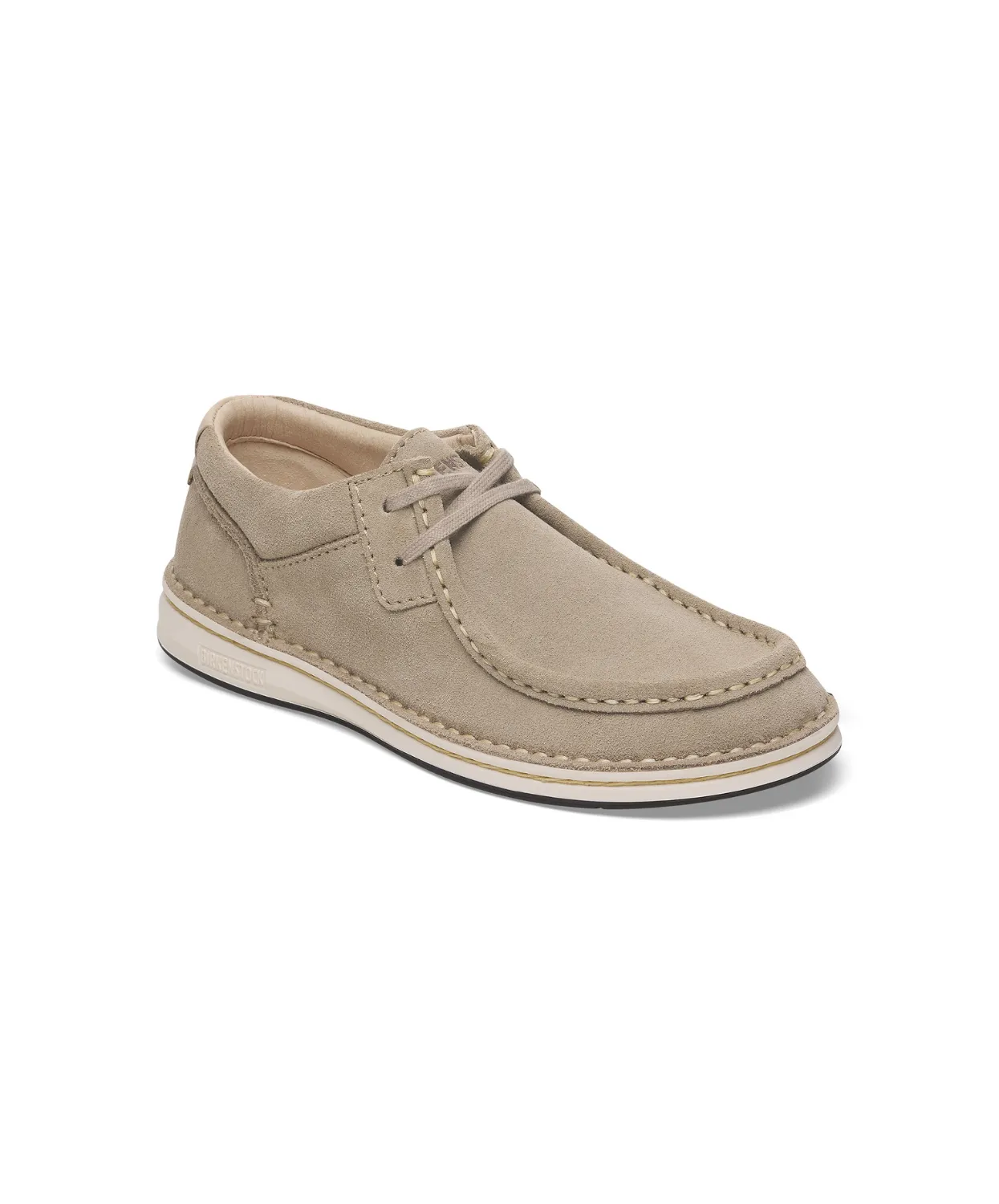 Birkenstock Pasadena Direct Moc Suede Leather Taupe Shoes