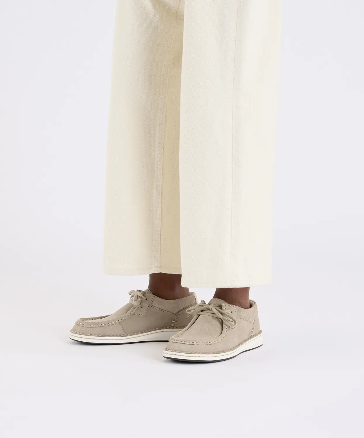 Birkenstock Pasadena Direct Moc Suede Leather Taupe Shoes