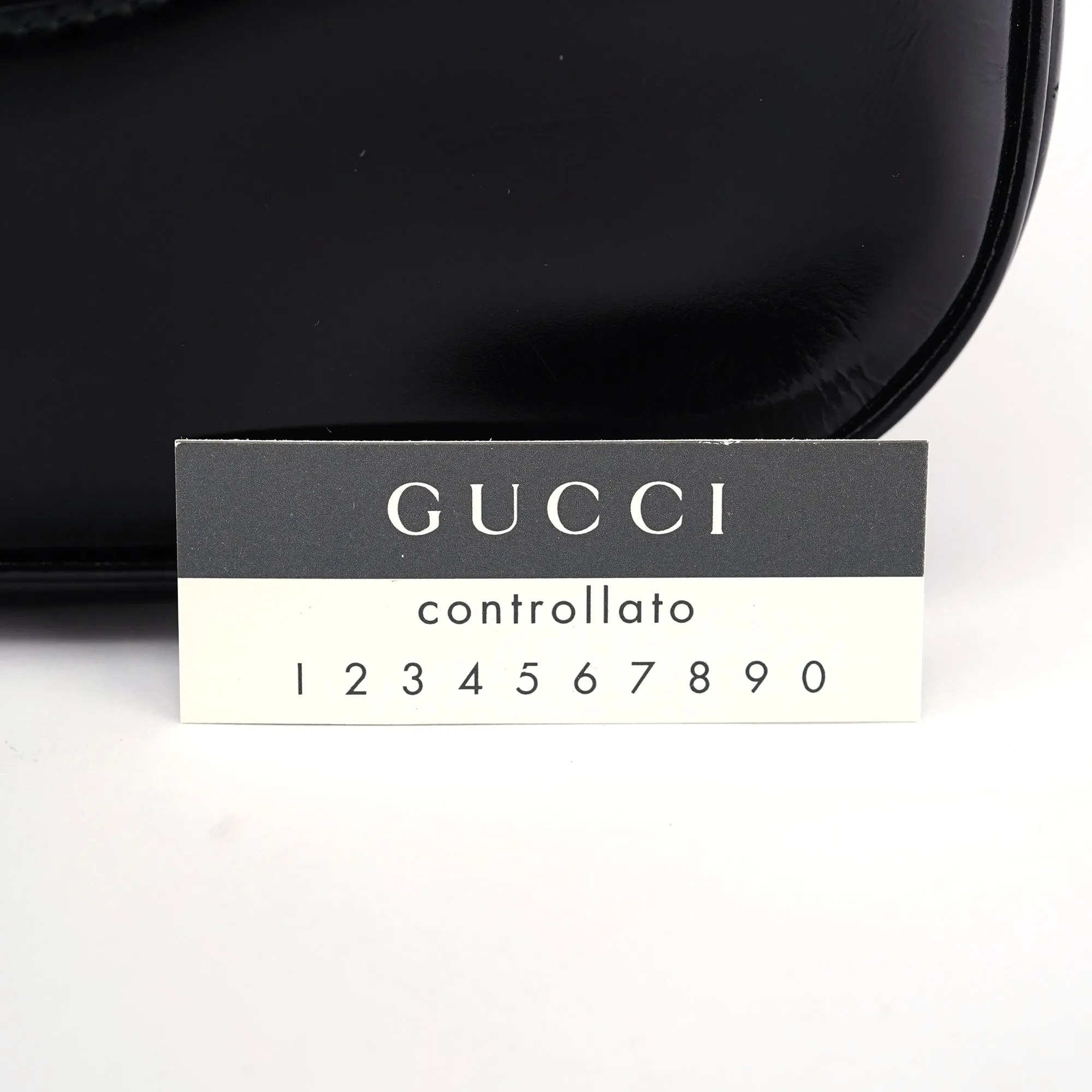 Black Patent Leather Jackie Shoulder Bag