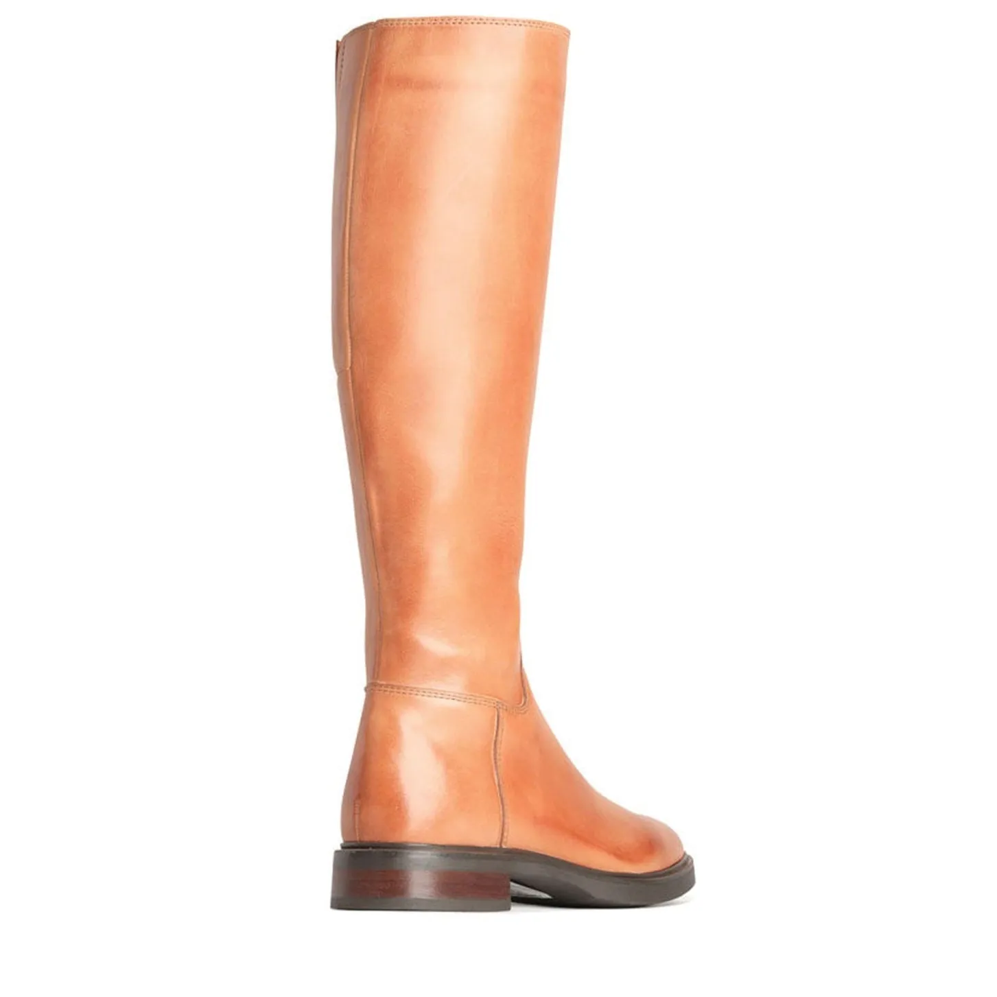 BLANCHE LEATHER LONG SADDLED BOOTS