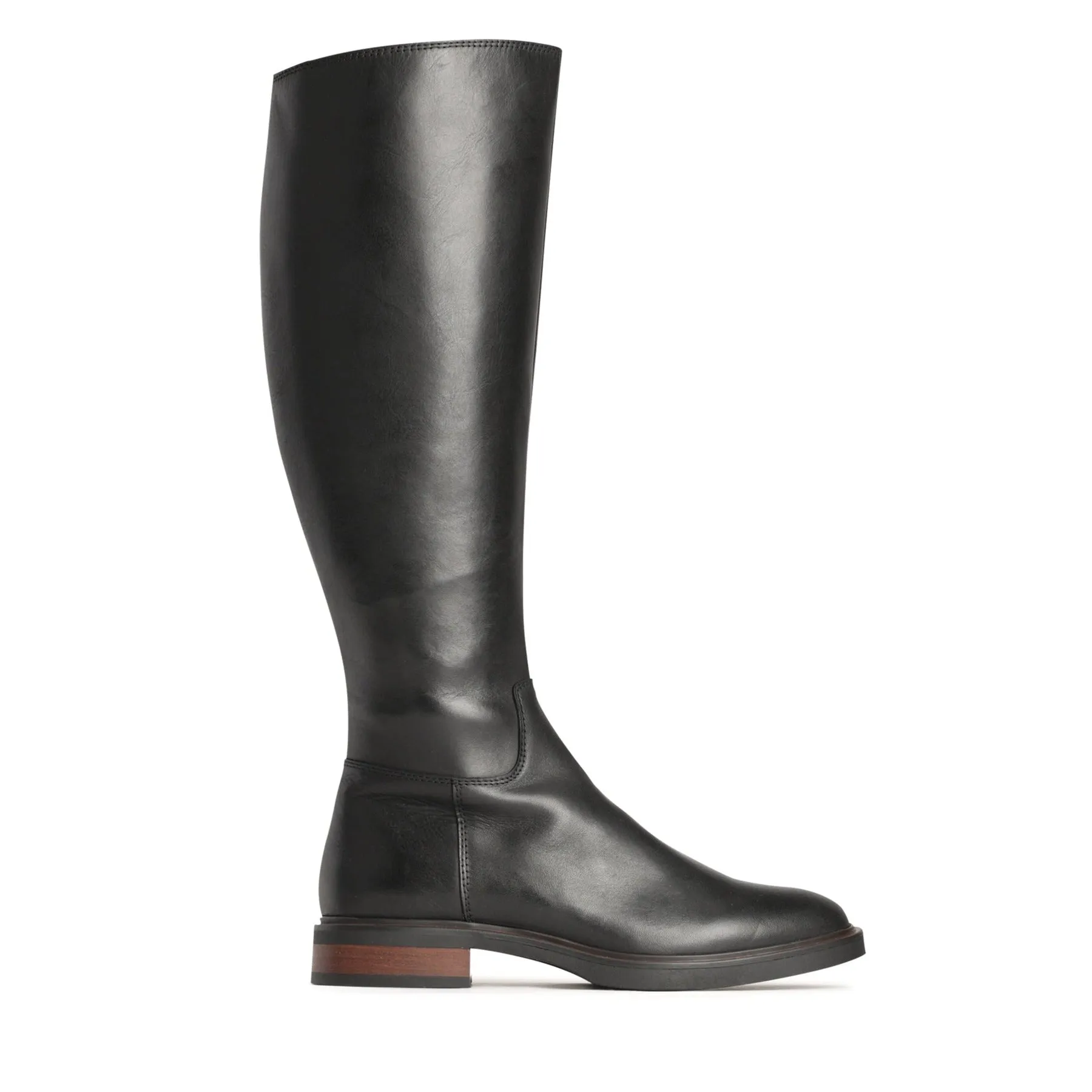 BLANCHE LEATHER LONG SADDLED BOOTS