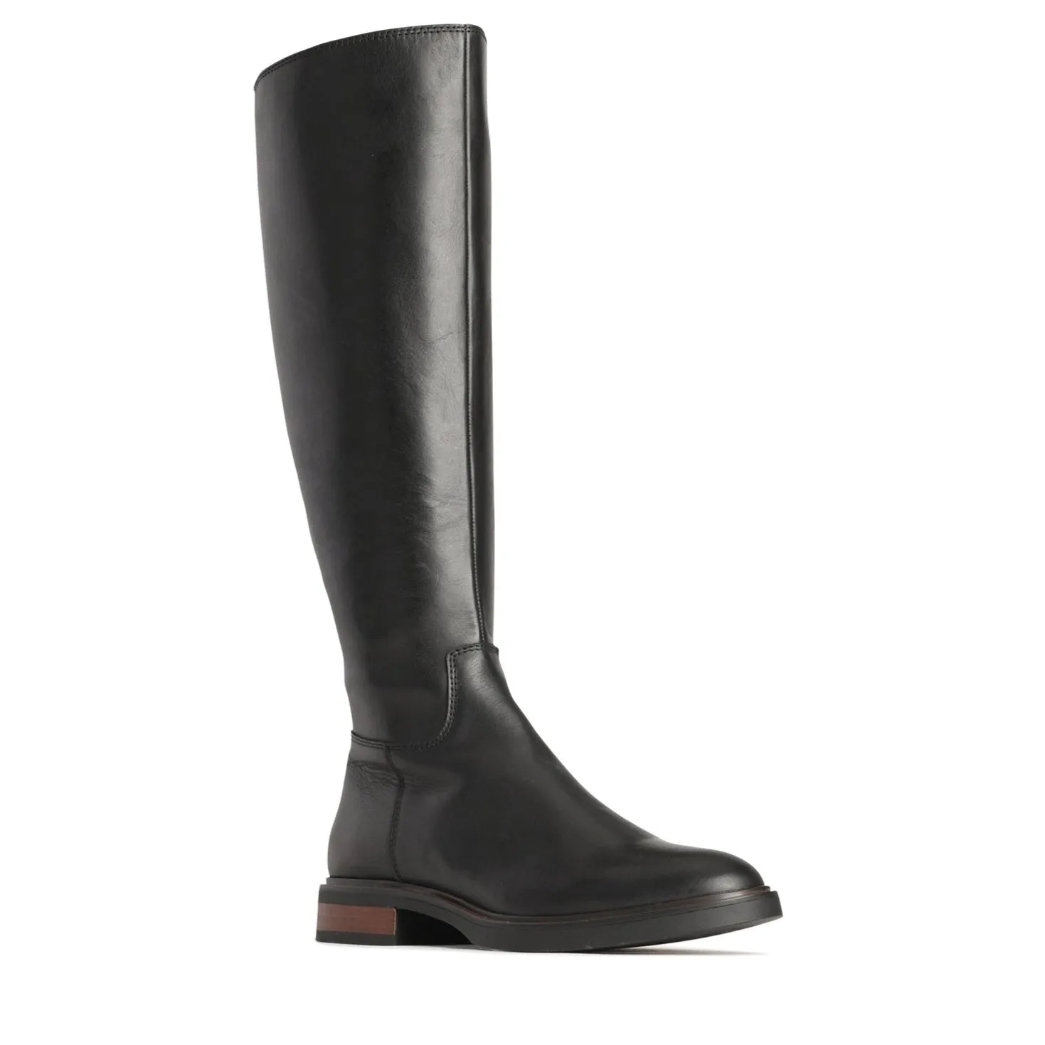 BLANCHE LEATHER LONG SADDLED BOOTS