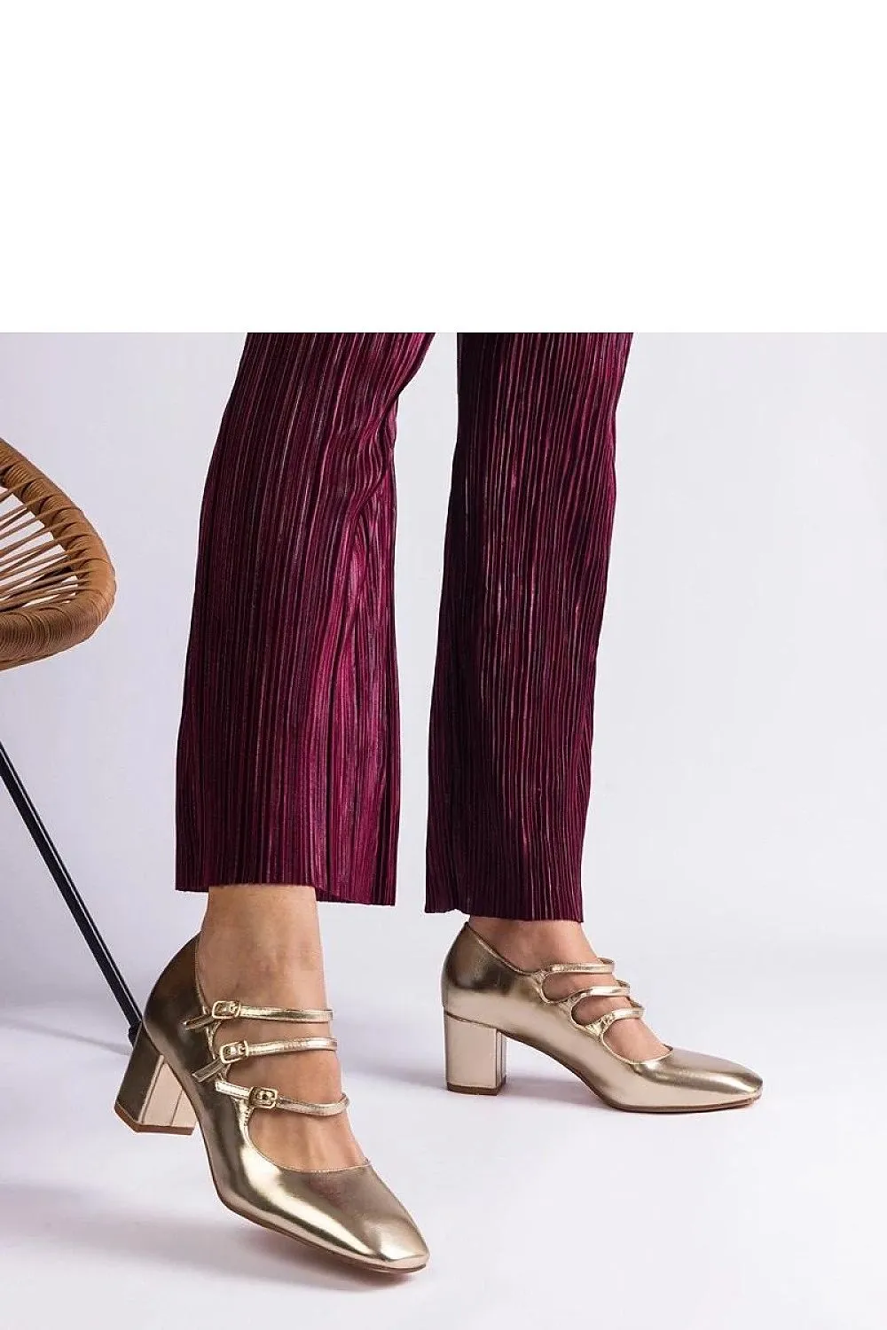 Block heel pumps PRIMO