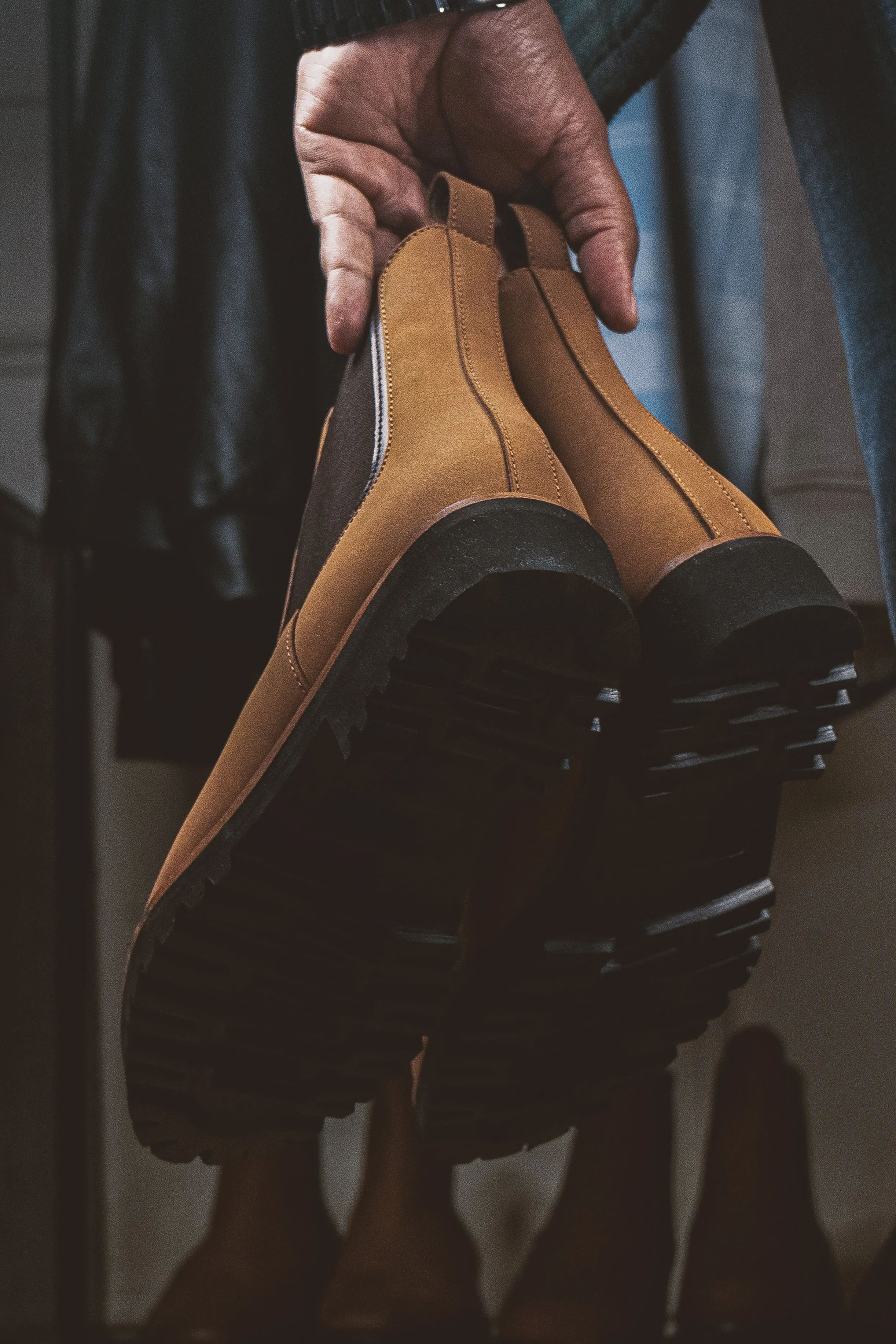 Brigadier Camel Boots