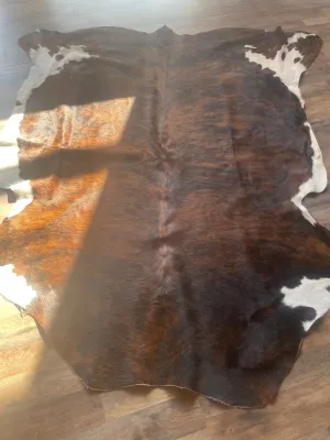 Brindle Cowhide, 4’10x6’8
