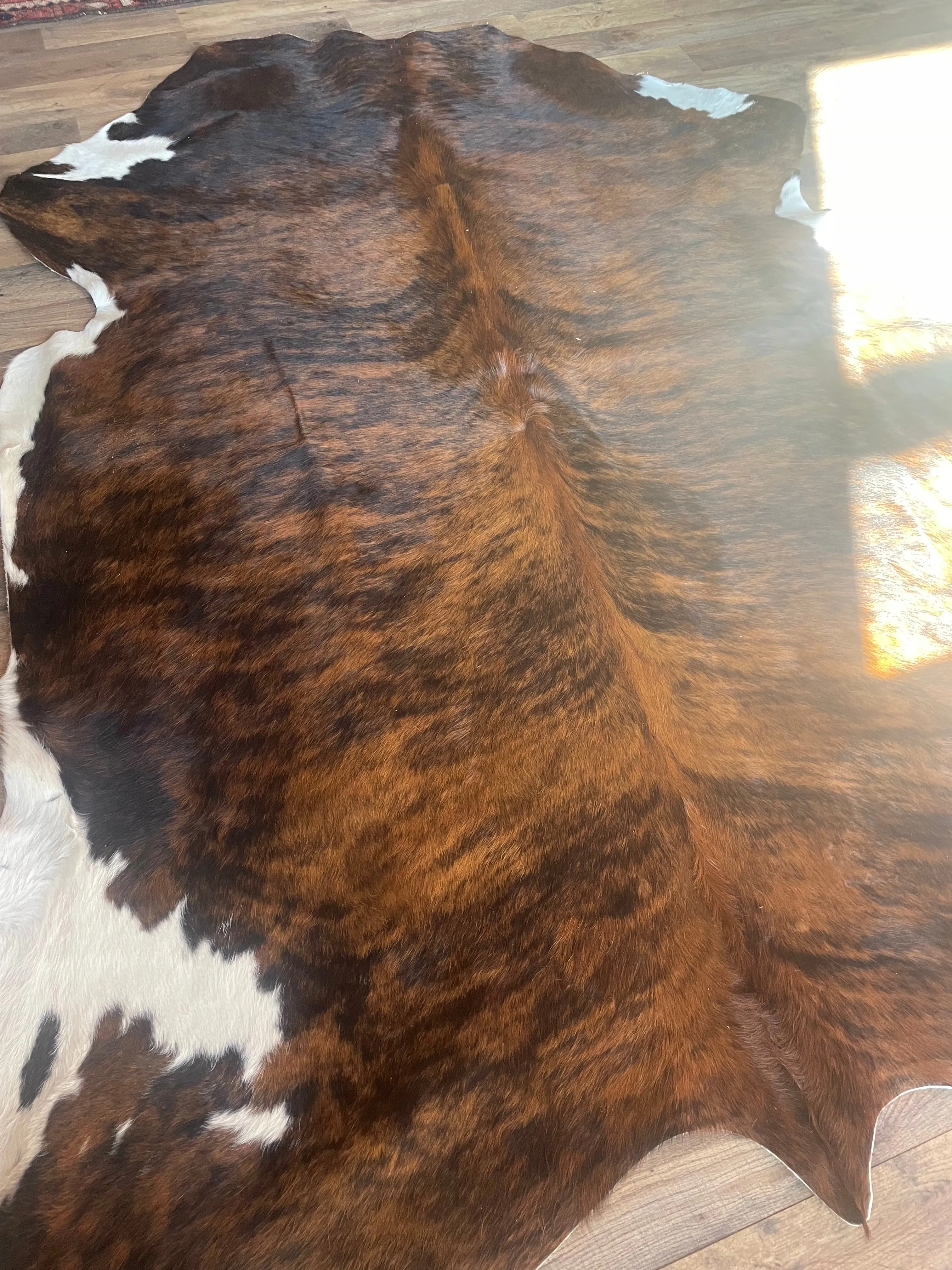 Brindle Cowhide, 4’10x6’8