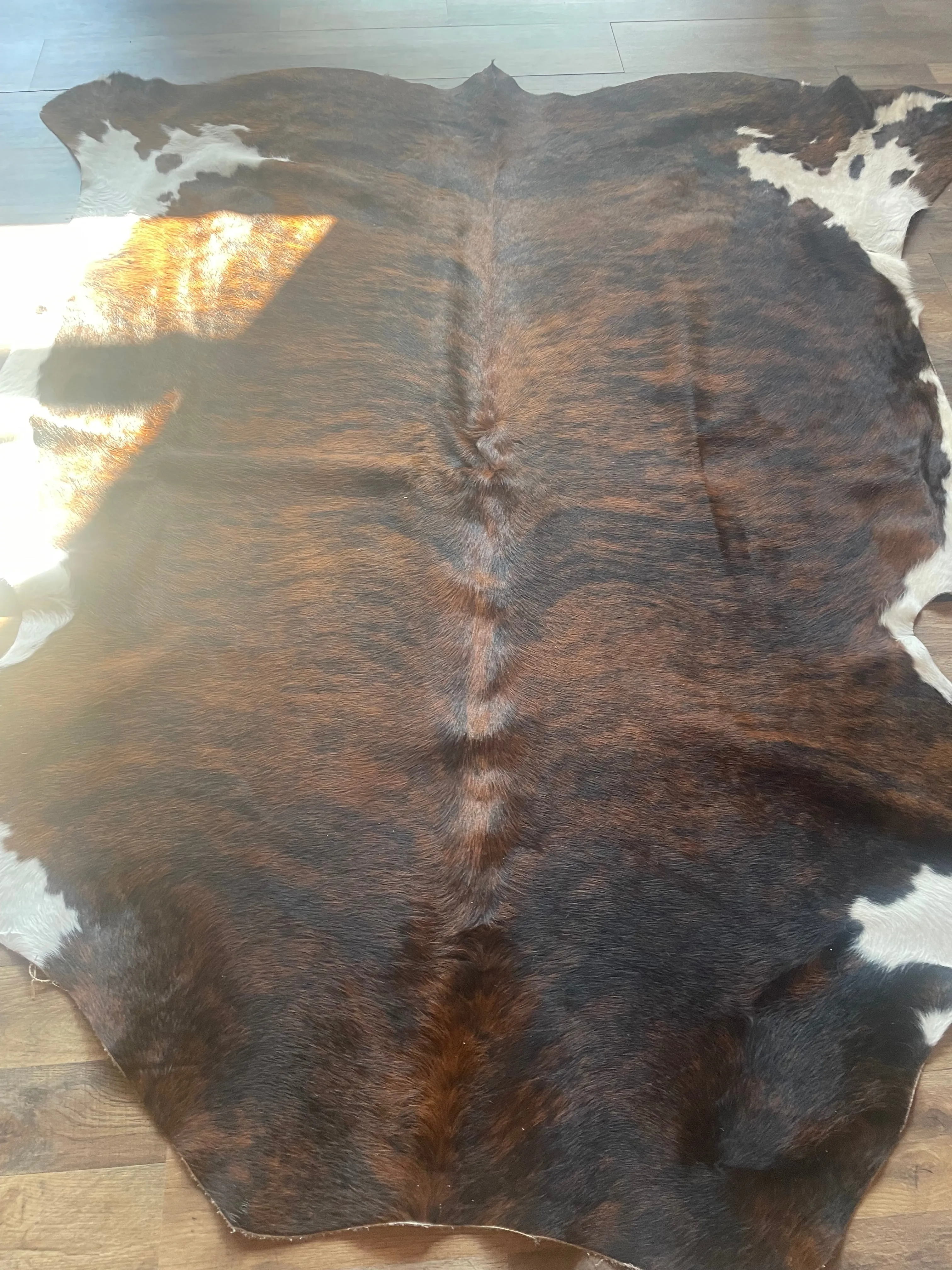Brindle Cowhide, 4’10x6’8