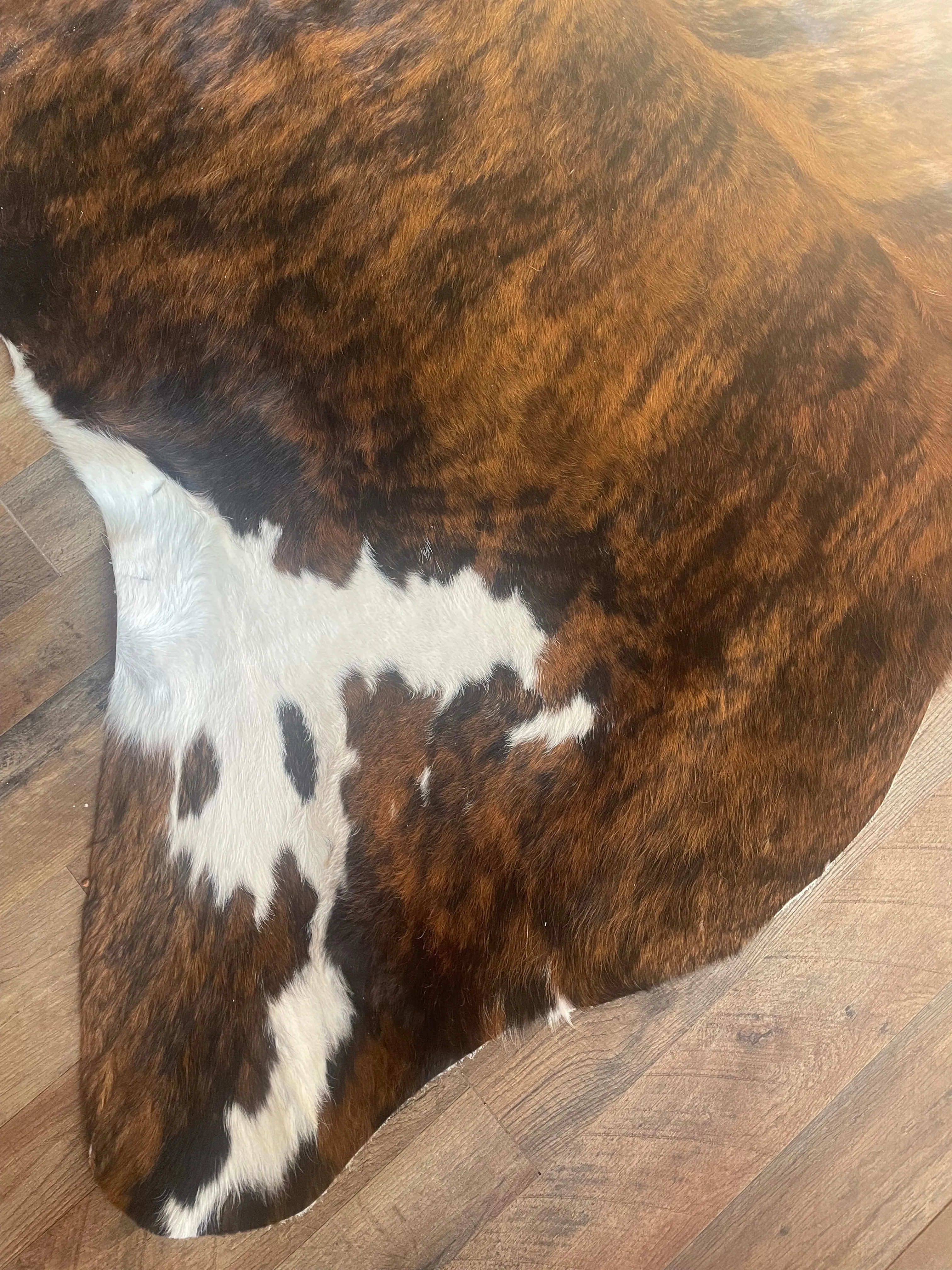 Brindle Cowhide, 4’10x6’8