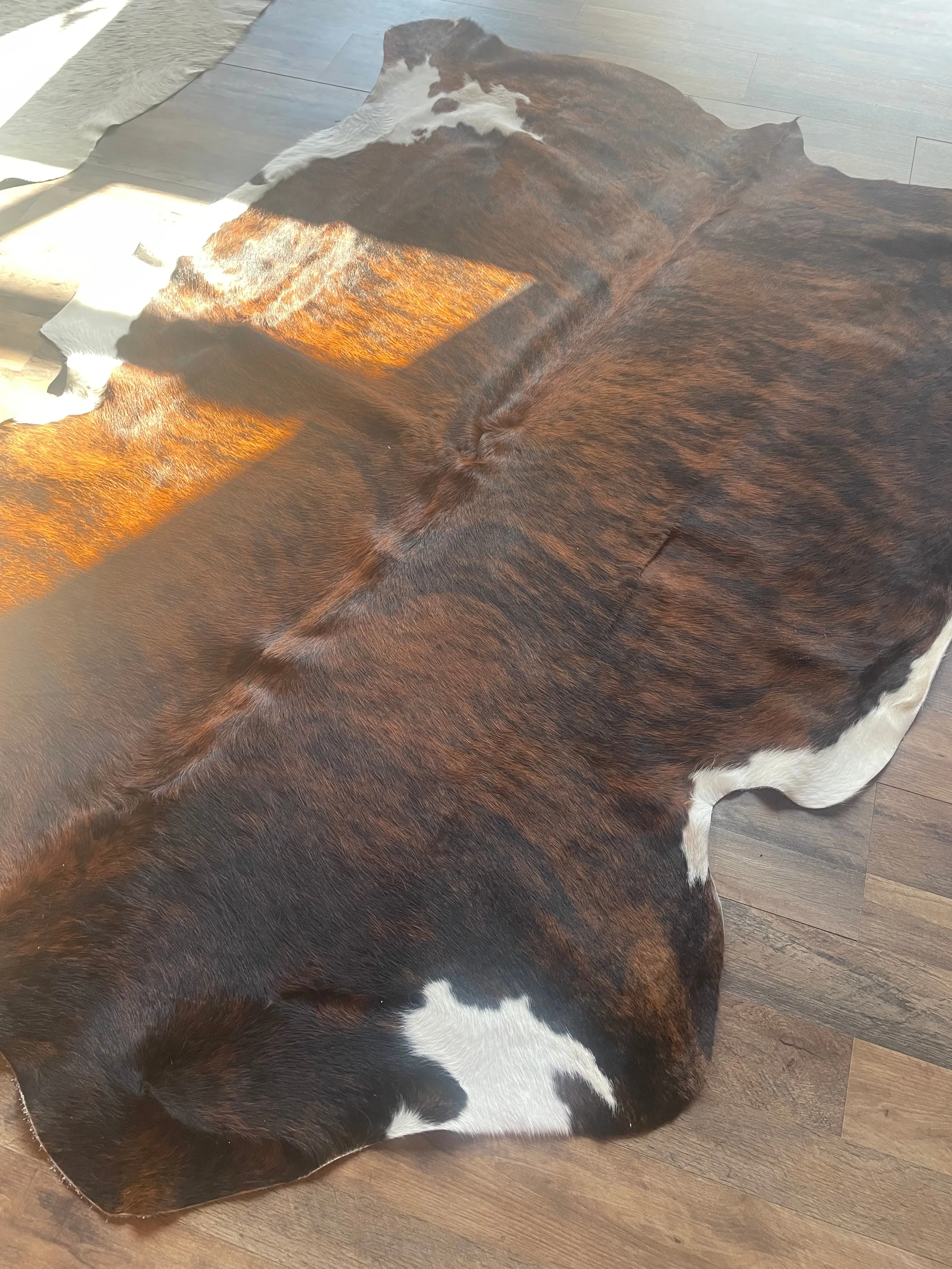 Brindle Cowhide, 4’10x6’8
