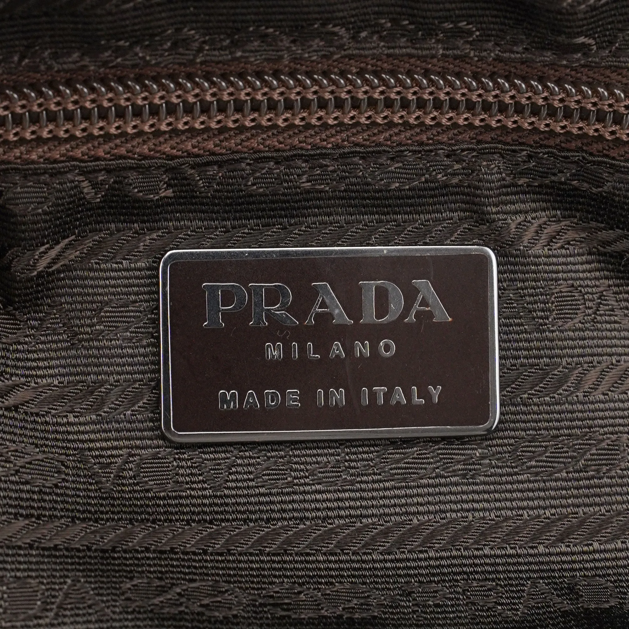 Brown Croc Embossed Clutch Top Handle Bag