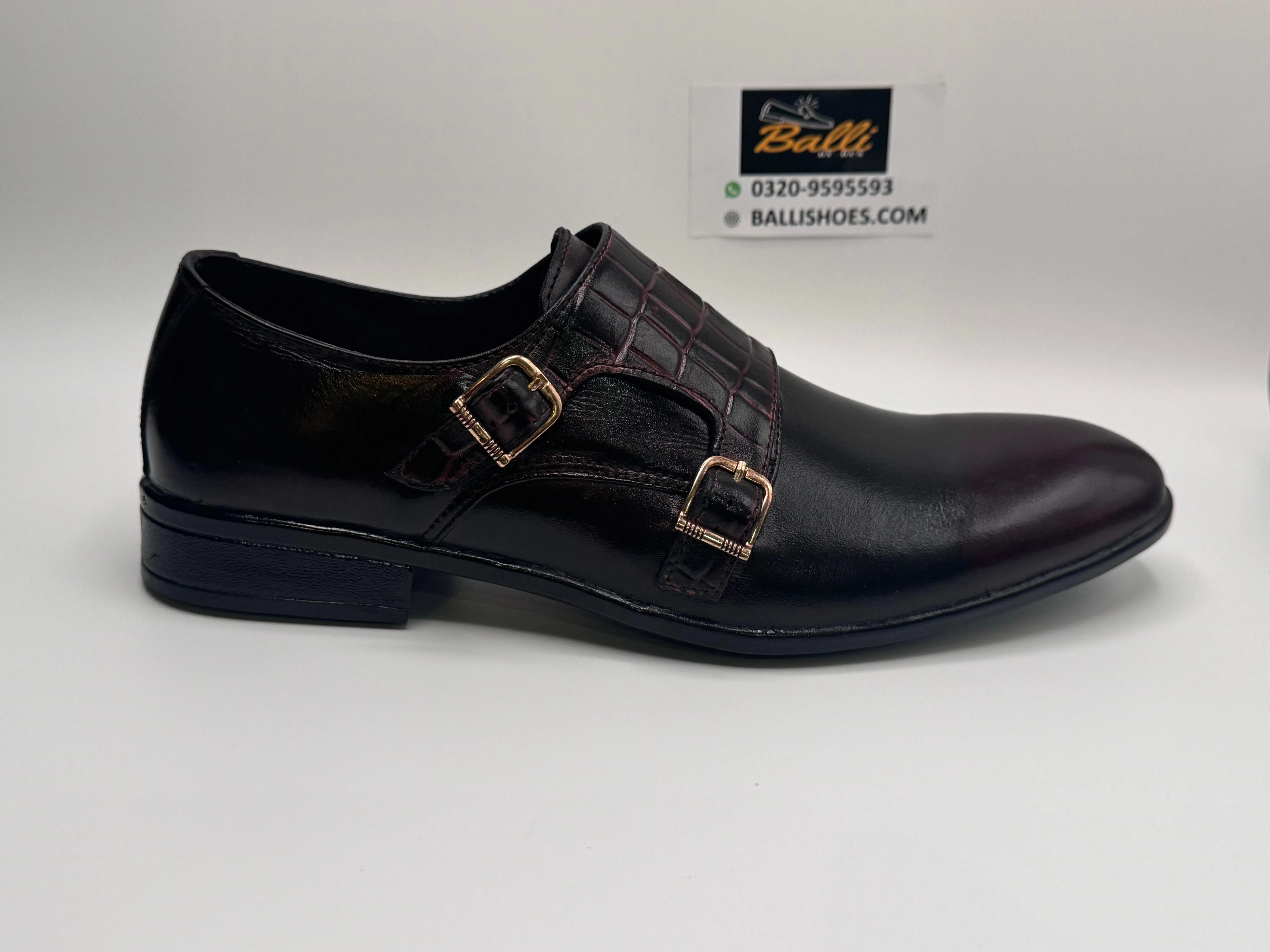 BS - Monk Strap shoes (Leather)