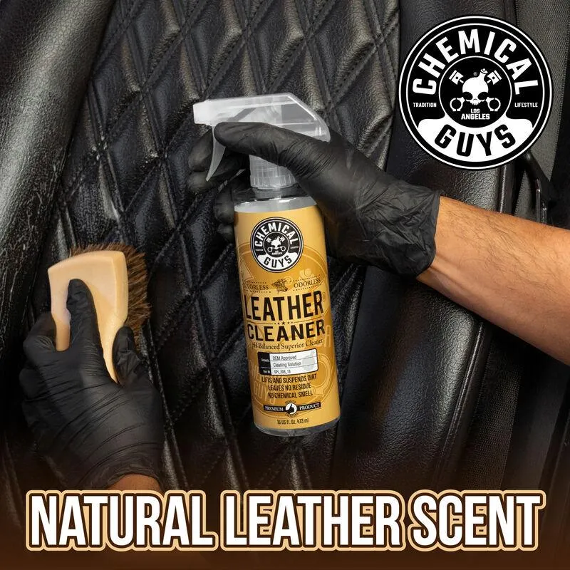 Chemical Guys Leather Cleaner, Colorless & Odorless Super Cleaner, 473ml
