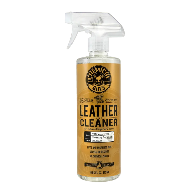 Chemical Guys Leather Cleaner, Colorless & Odorless Super Cleaner, 473ml