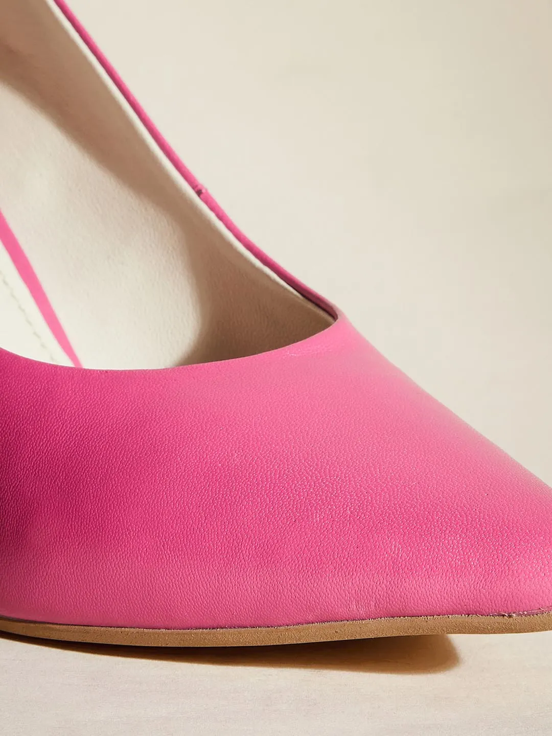Chloe Leather Heels