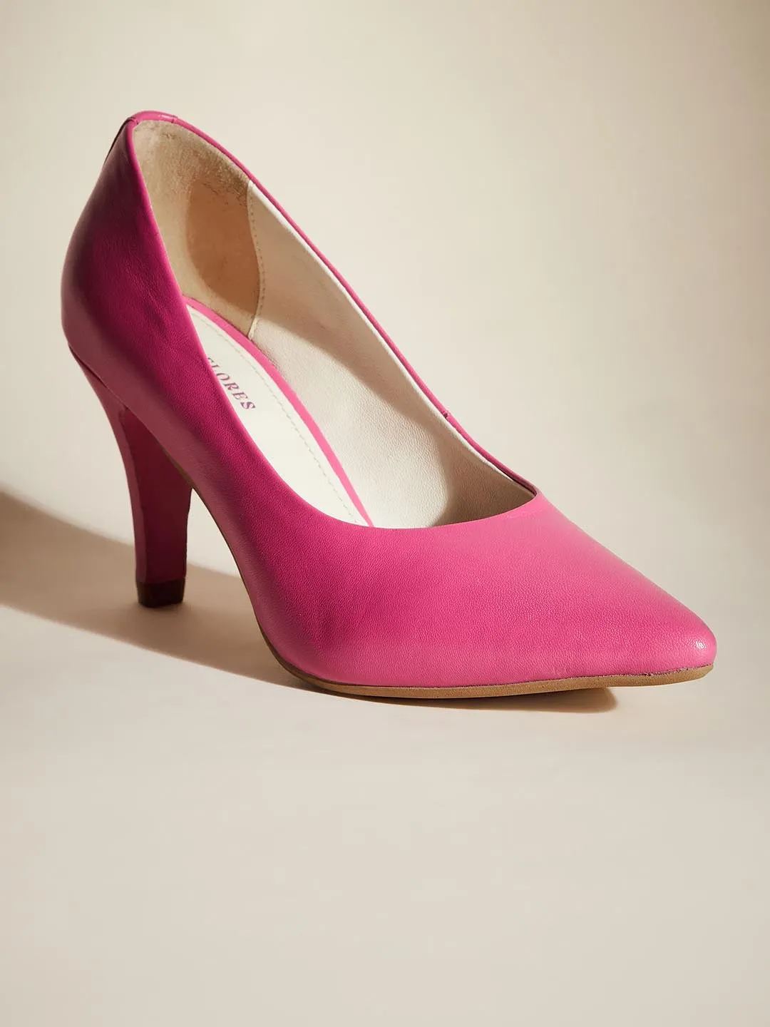 Chloe Leather Heels