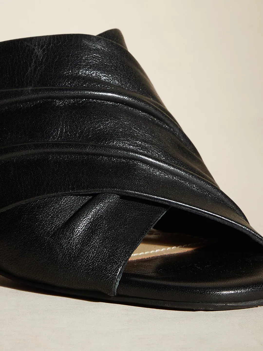 Christine Leather Heels