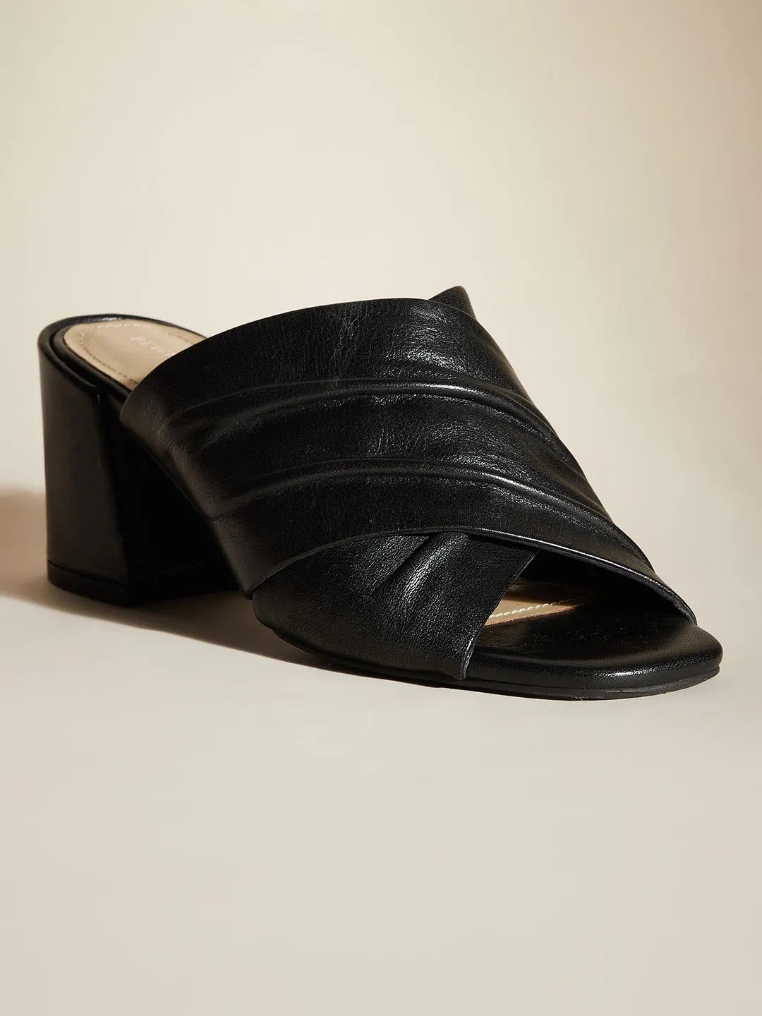 Christine Leather Heels