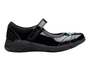 Clarks Relda Spark Kids - Black Patent