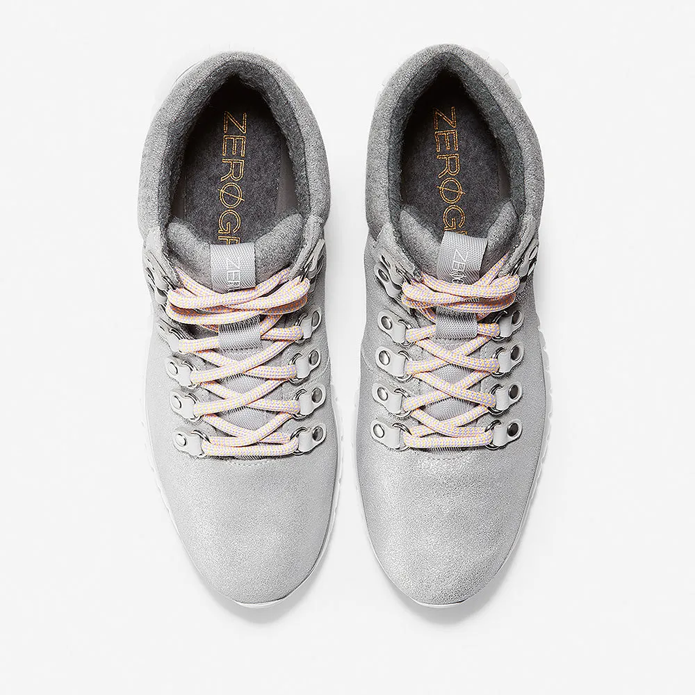 Cole Haan ZERØGRAND Hiker Silver Nubuck/Metallic
