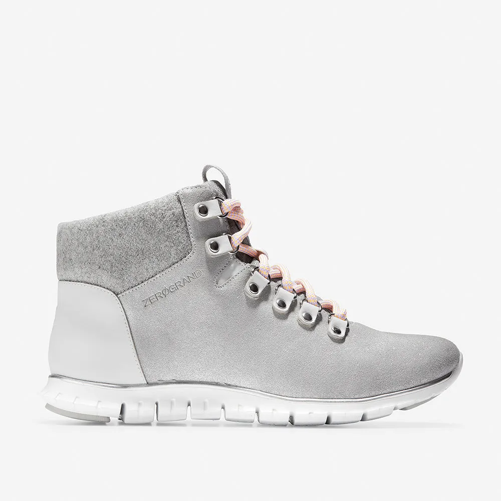 Cole Haan ZERØGRAND Hiker Silver Nubuck/Metallic