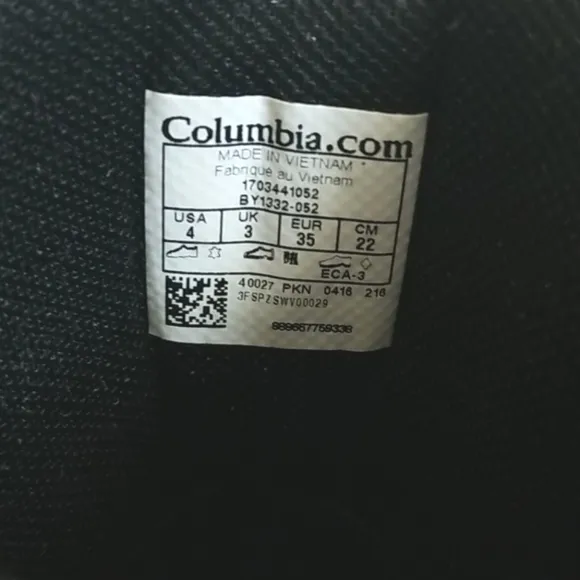 Columbia Youth Leather Bugaboot III Snow 4