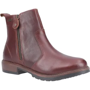 Cotswold Women Ankle Boots - Ashwicke Zip Ankle Boot in Brown, 3-8
