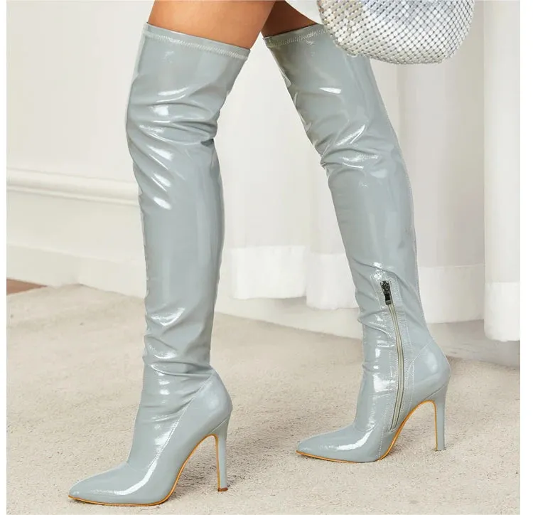 Crimson Command Boots