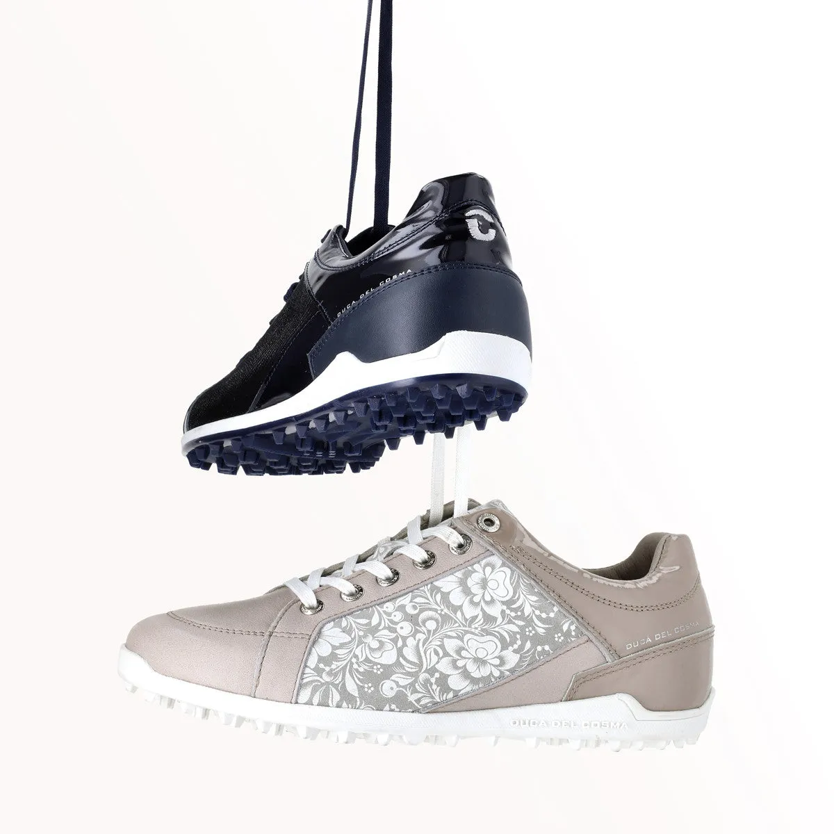 Duca Del Cosma Caldes Waterproof Ladies Golf Shoes- Navy