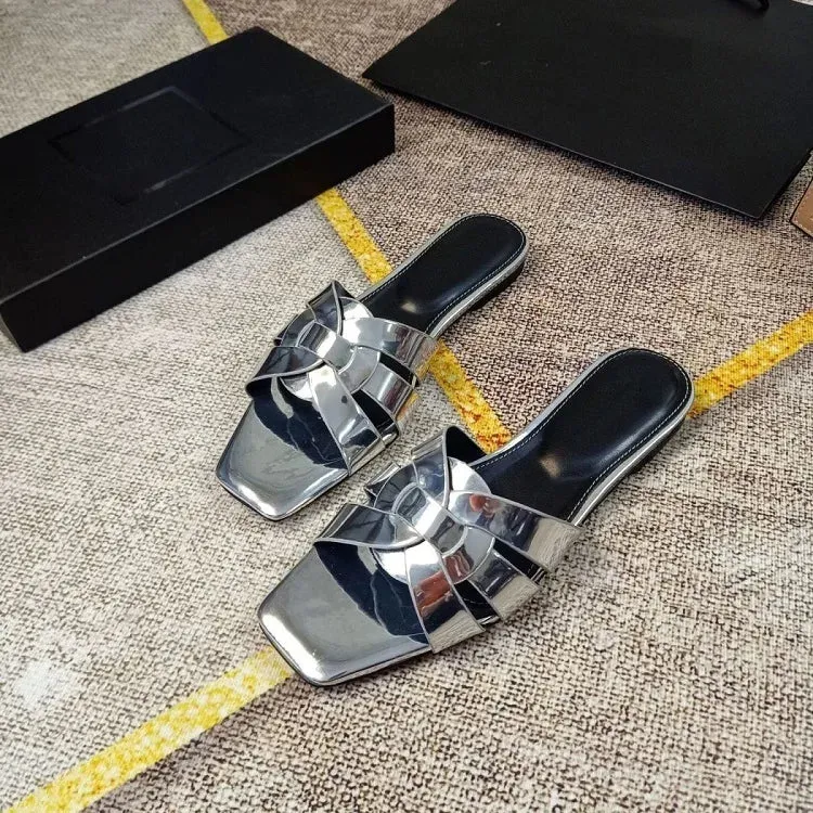 Elegant Knot Slip-Ons