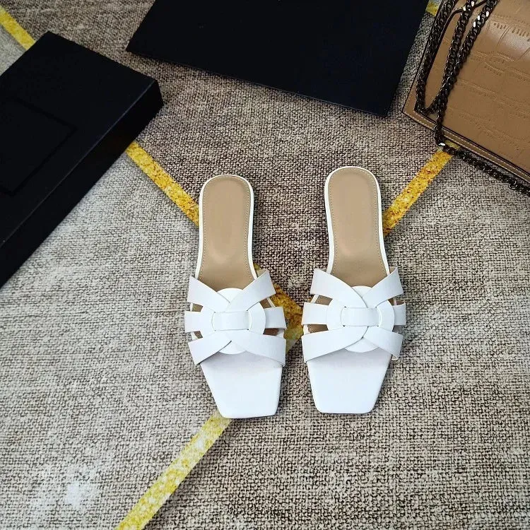 Elegant Knot Slip-Ons