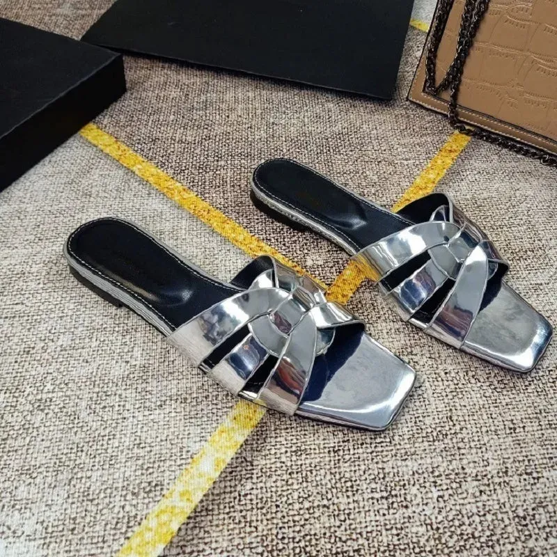 Elegant Knot Slip-Ons