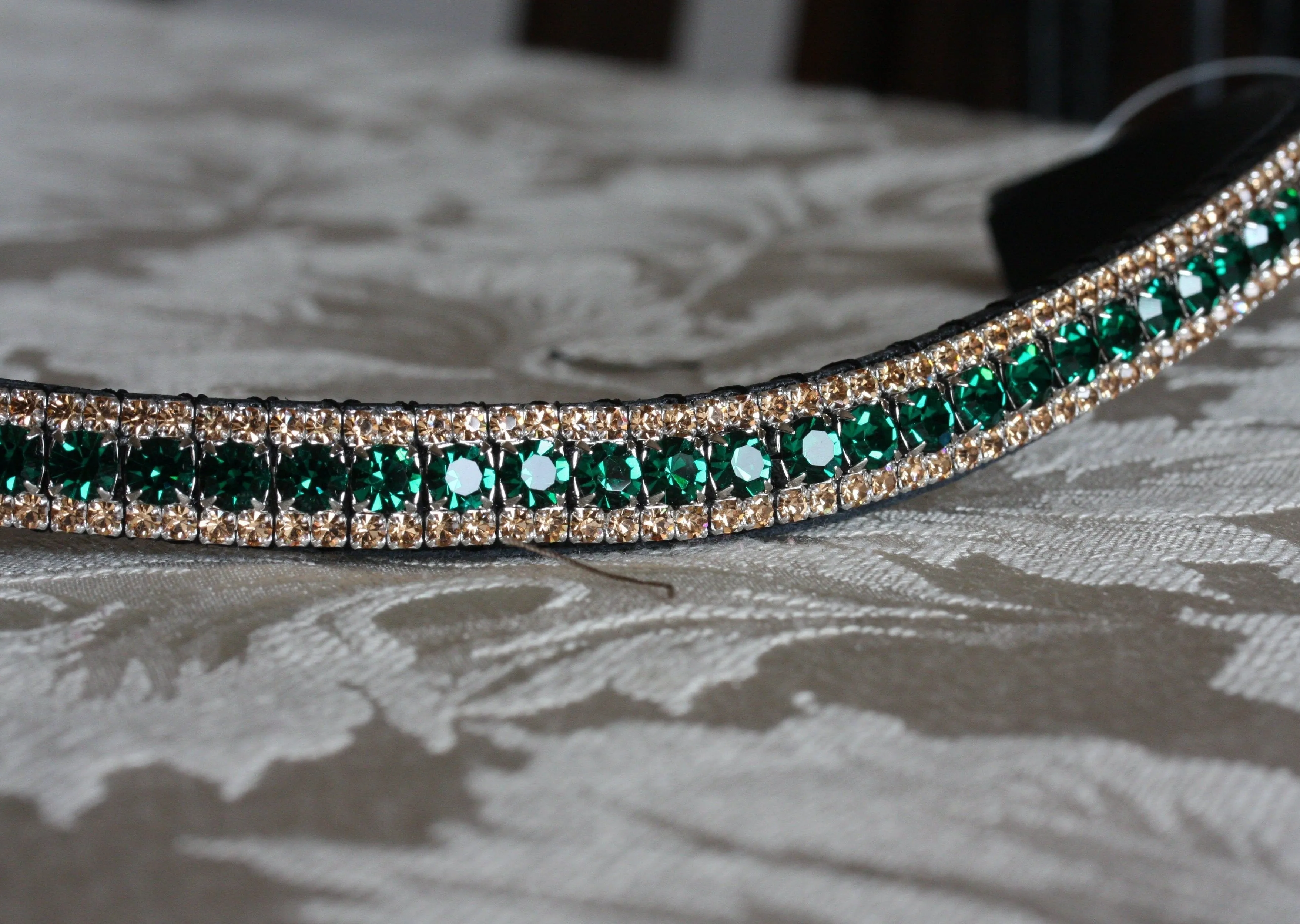 Equiture Emerald and light colorado browband