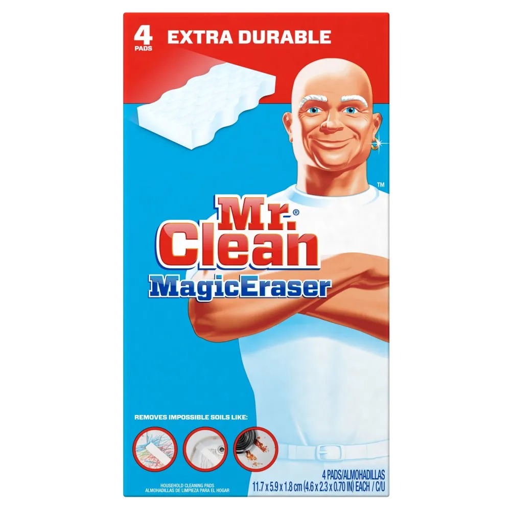 Eraser Sponges - Mr. Clean® Magic Eraser - Extra Power - 8 x 4 / Case