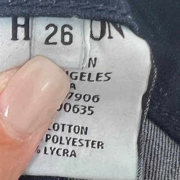 EUC Hudson Evelyn High Waist Super Skinny Jean Size 26
