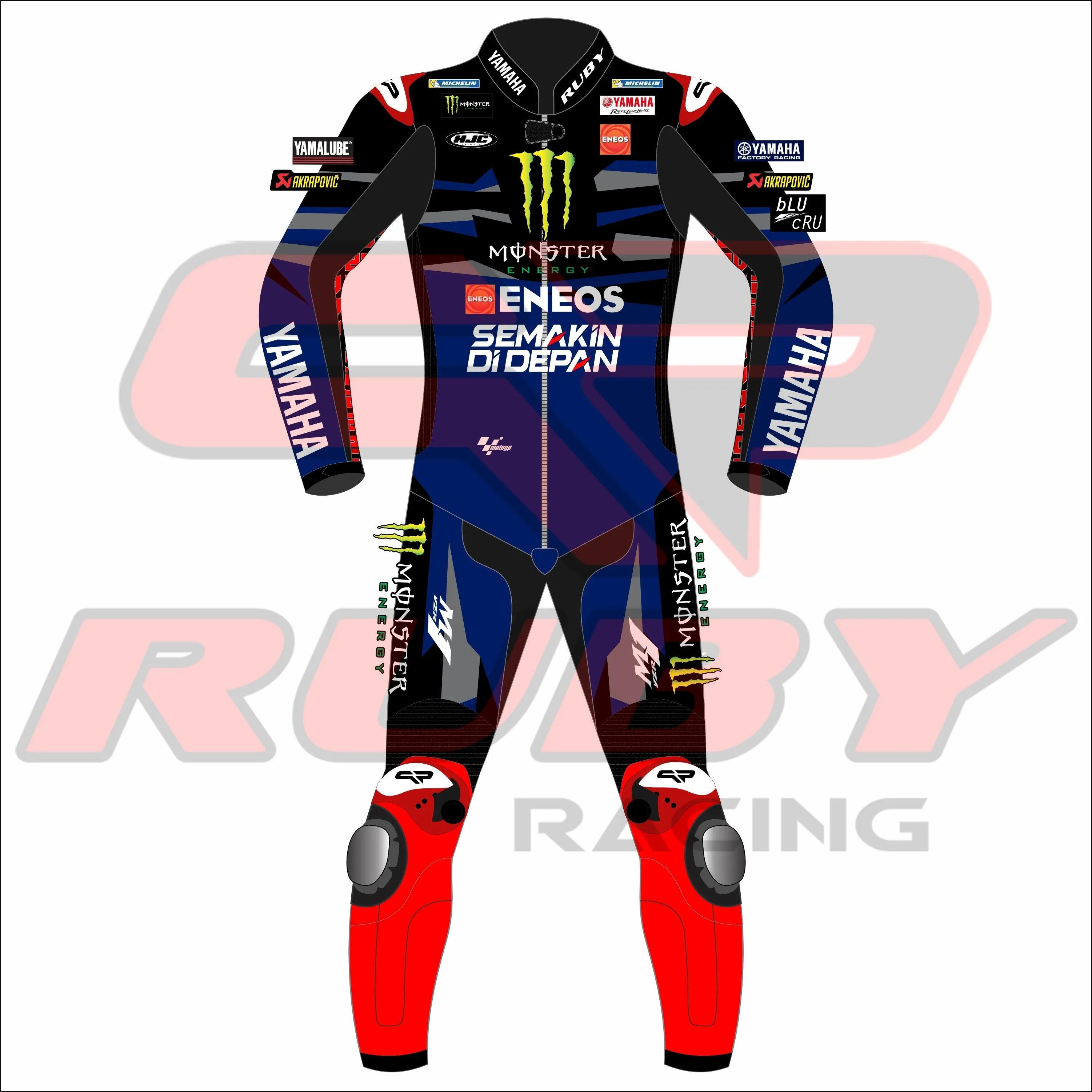 Fabio Quartararo 2024 Monster Energy Yamaha MotoGP Race Suit