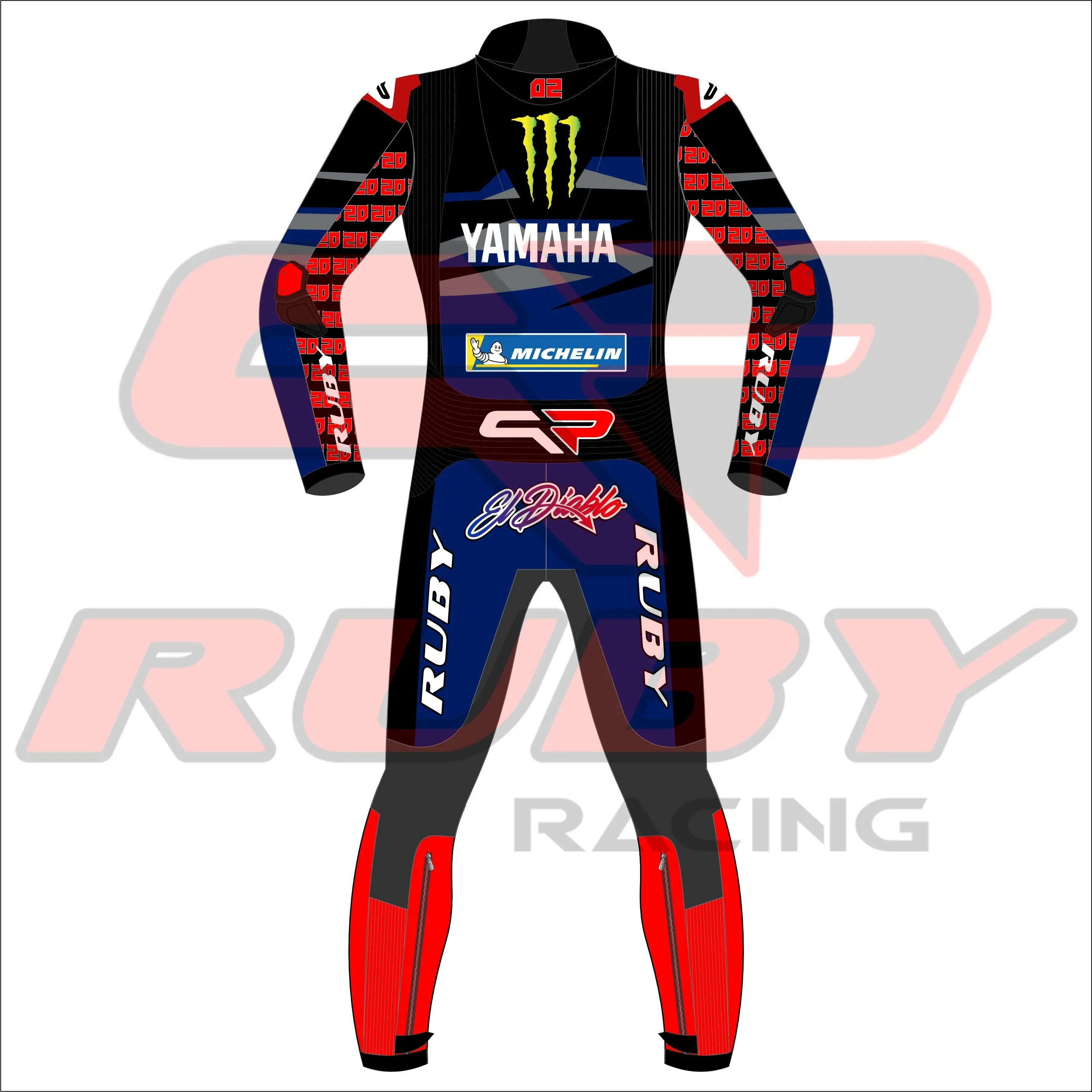 Fabio Quartararo 2024 Monster Energy Yamaha MotoGP Race Suit