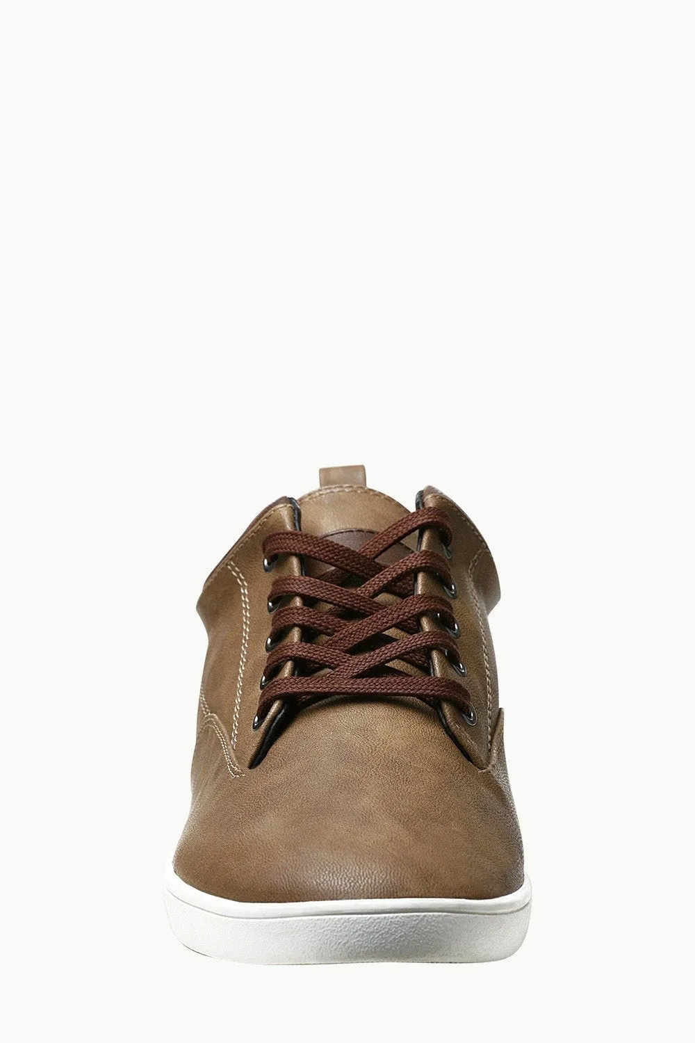 Faux Leather Urban Plimsolls