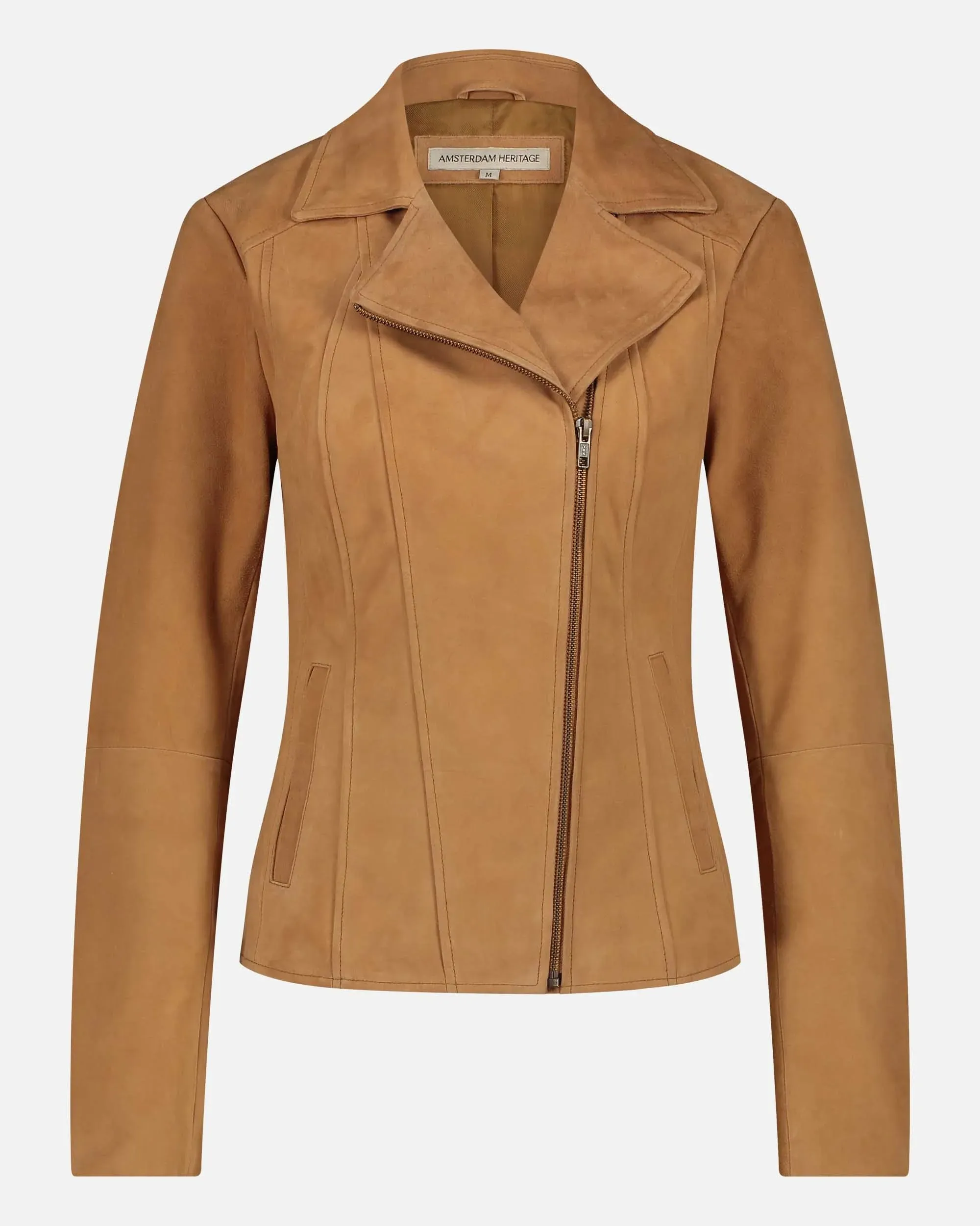 Garcia | Suede Moto Leather Jacket