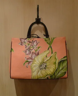 Glenda Gies "Fifi" Floral Tote Handbag