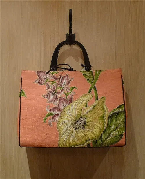 Glenda Gies "Fifi" Floral Tote Handbag