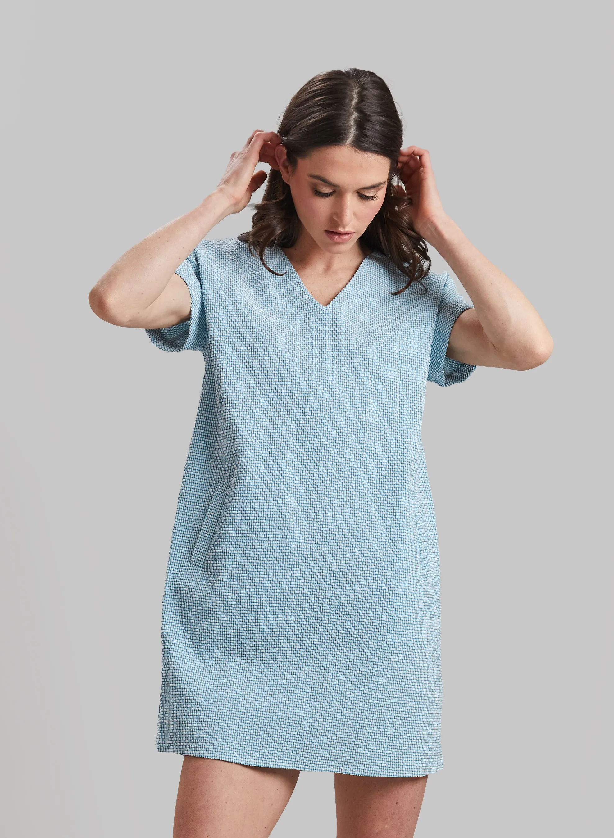 Ibiza Check Lexie Dress - FINAL SALE