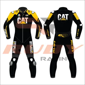 Jack Miller Caterpillar Thriller Leather Race Suit
