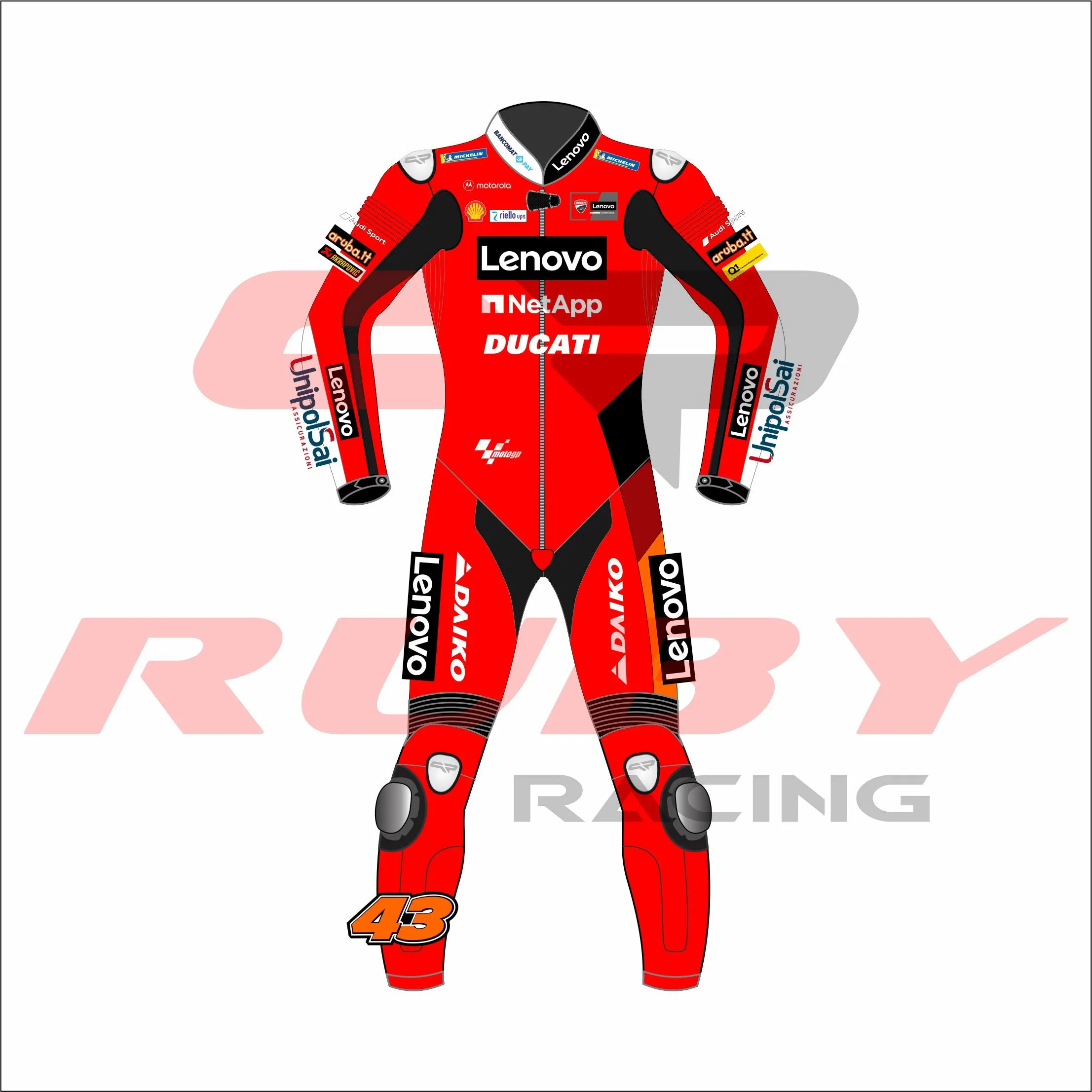 Jack Miller Ducati MotoGP 2021 Race Suit